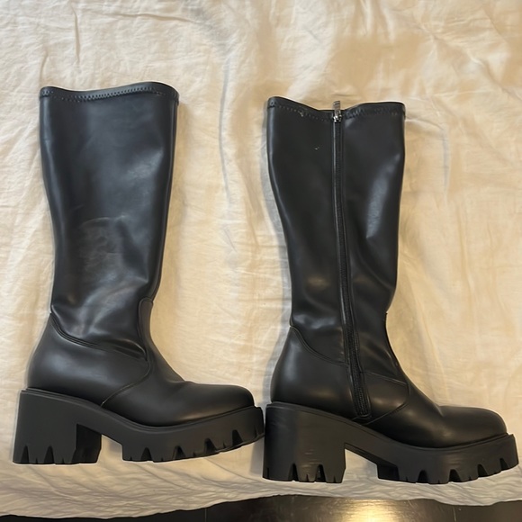 Dolls Kill Sarin Knee High Boots - Picture 3 of 5